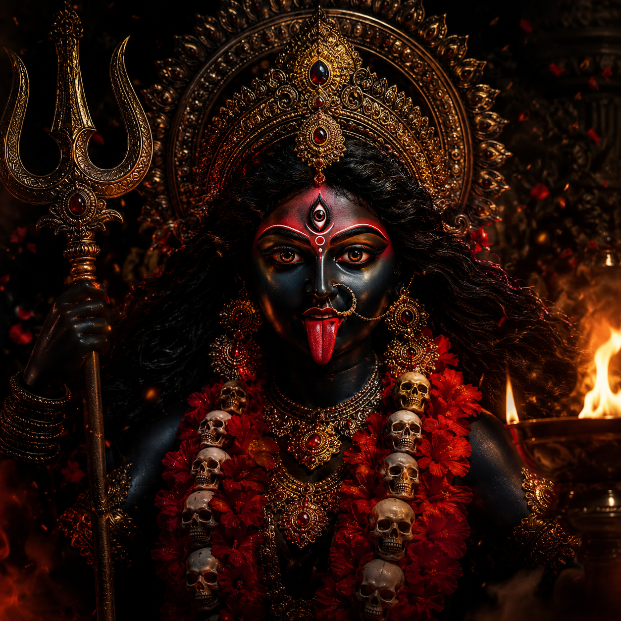 Badra kaali temple in athaini